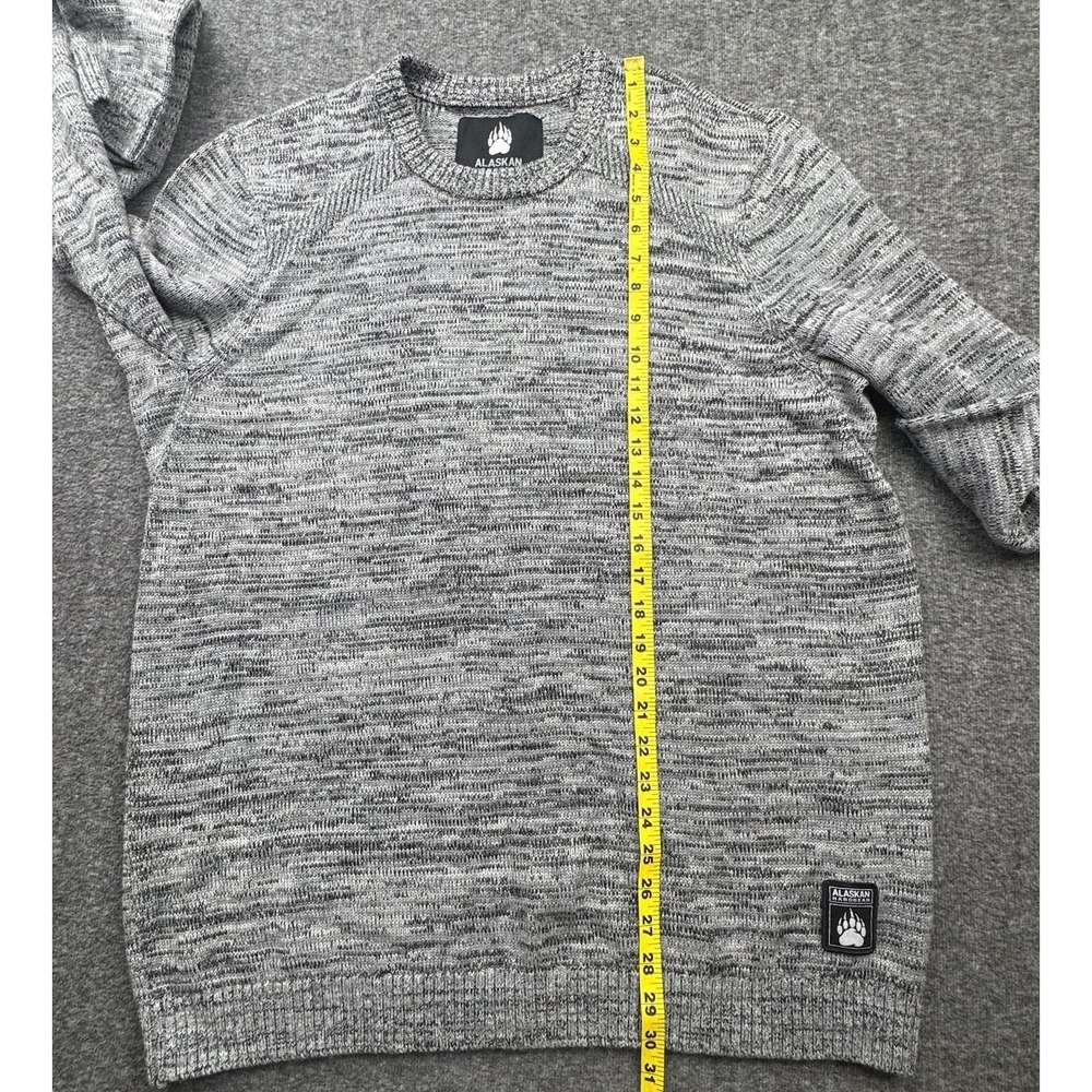 Alaskan Hardgear Merino Wool Knit Crewneck Sweater‎ Mens Sz XL Gray - Picture 5 of 15